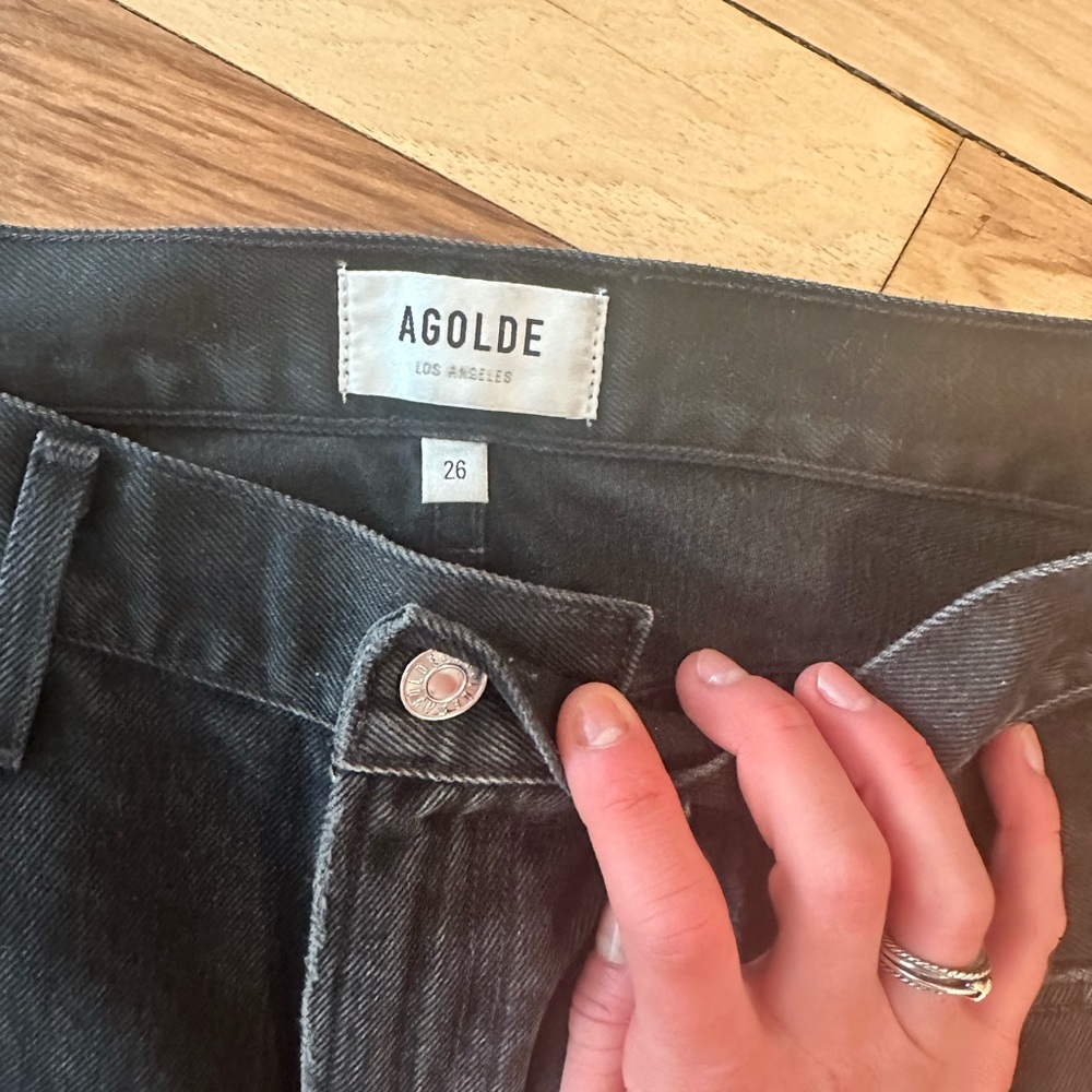 AGOLDE HIGH RISE JEANS - Picture 3 of 6